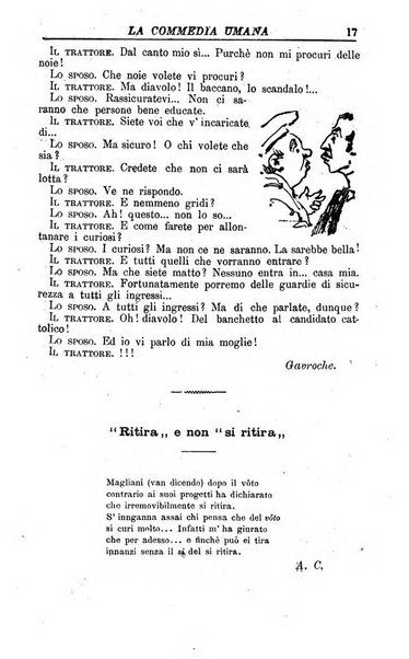 La commedia umana giornale-opuscolo settimanale