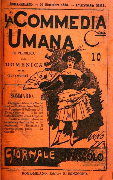 La commedia umana giornale-opuscolo settimanale