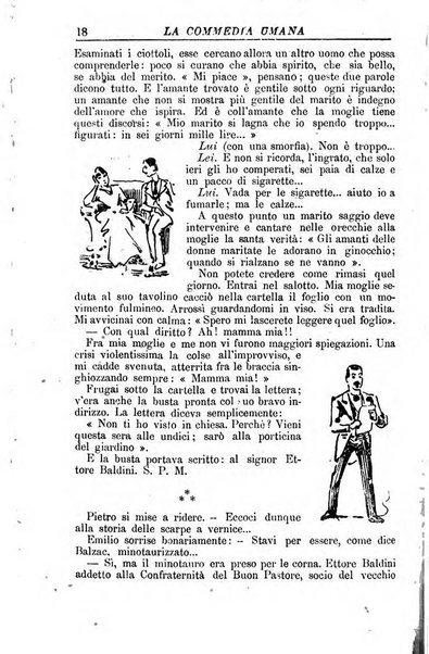 La commedia umana giornale-opuscolo settimanale