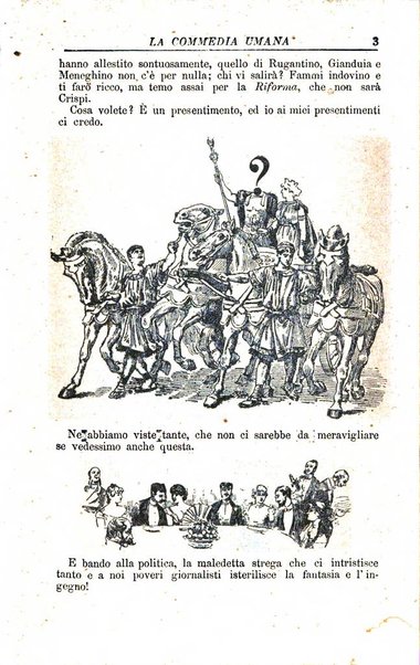 La commedia umana giornale-opuscolo settimanale