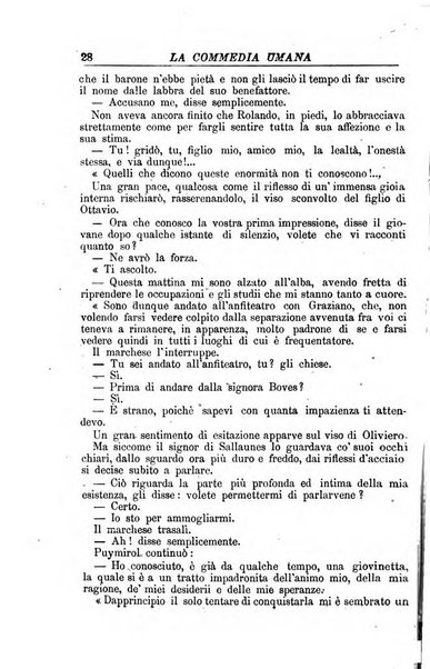 La commedia umana giornale-opuscolo settimanale