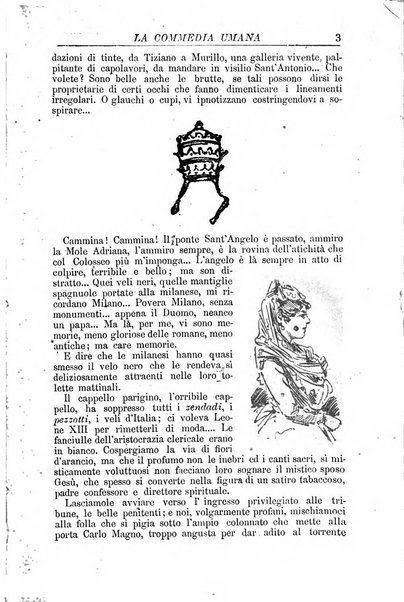 La commedia umana giornale-opuscolo settimanale