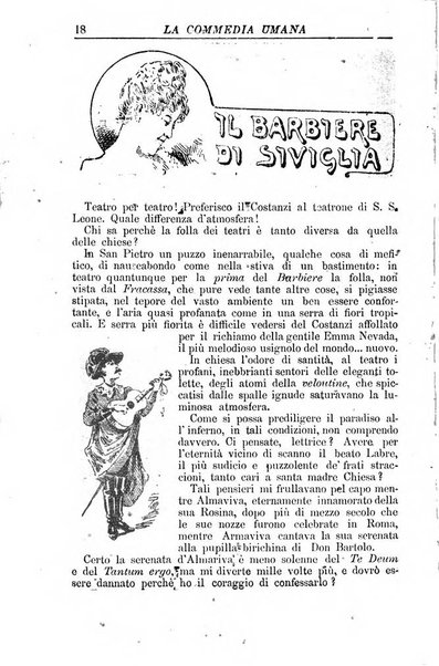 La commedia umana giornale-opuscolo settimanale