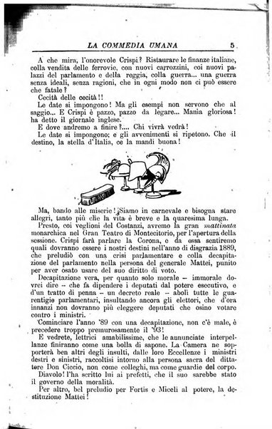 La commedia umana giornale-opuscolo settimanale