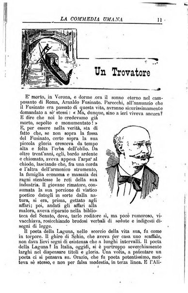 La commedia umana giornale-opuscolo settimanale