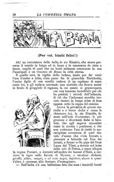 La commedia umana giornale-opuscolo settimanale