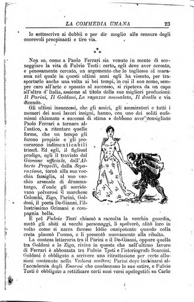 La commedia umana giornale-opuscolo settimanale