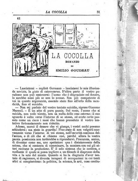 La commedia umana giornale-opuscolo settimanale