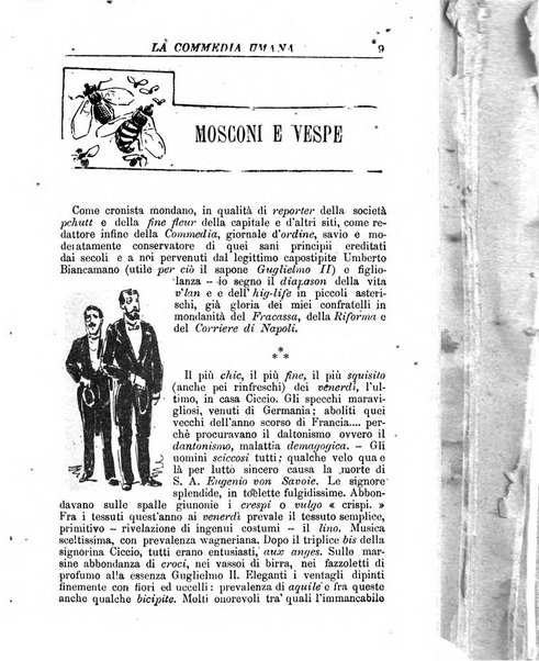 La commedia umana giornale-opuscolo settimanale