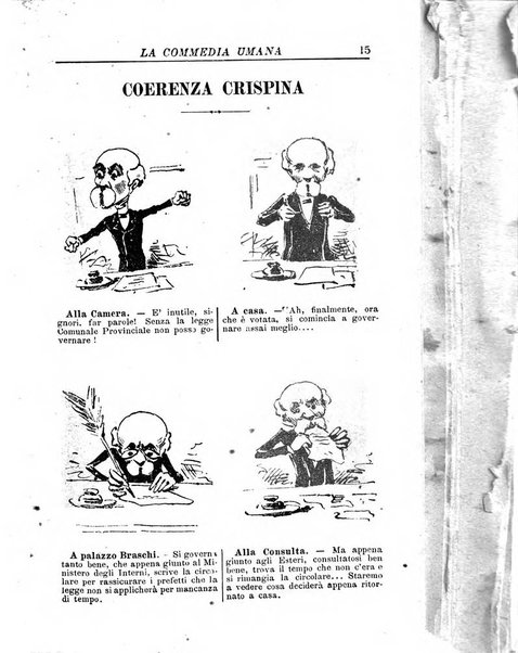 La commedia umana giornale-opuscolo settimanale