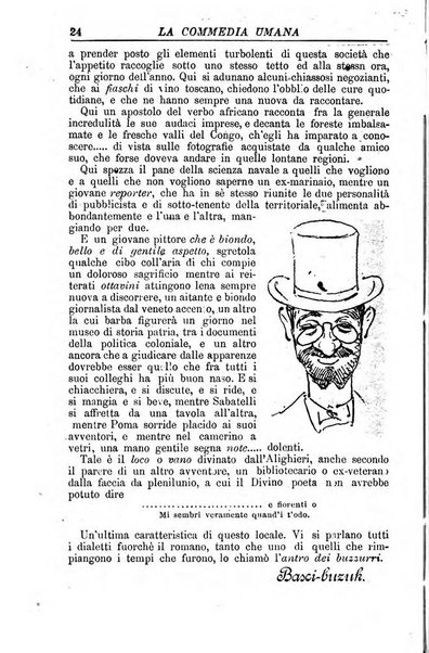 La commedia umana giornale-opuscolo settimanale