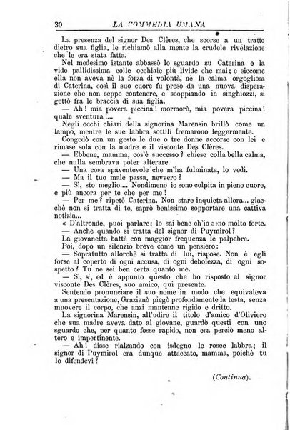 La commedia umana giornale-opuscolo settimanale