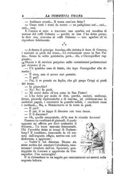 La commedia umana giornale-opuscolo settimanale