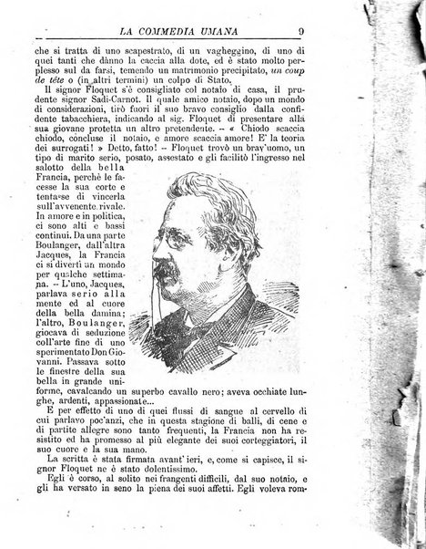 La commedia umana giornale-opuscolo settimanale