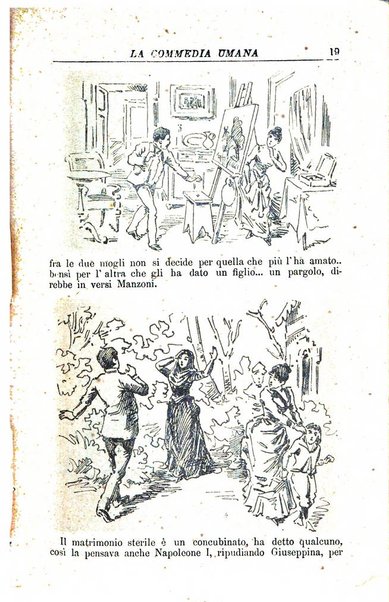 La commedia umana giornale-opuscolo settimanale