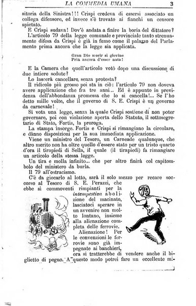 La commedia umana giornale-opuscolo settimanale