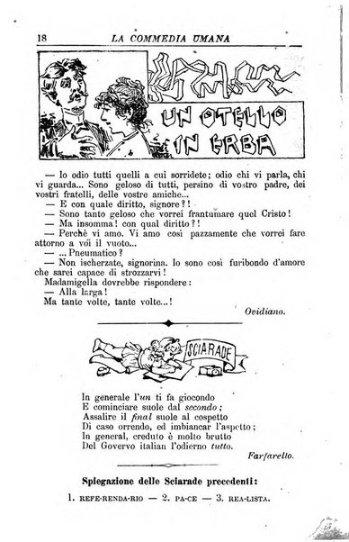 La commedia umana giornale-opuscolo settimanale