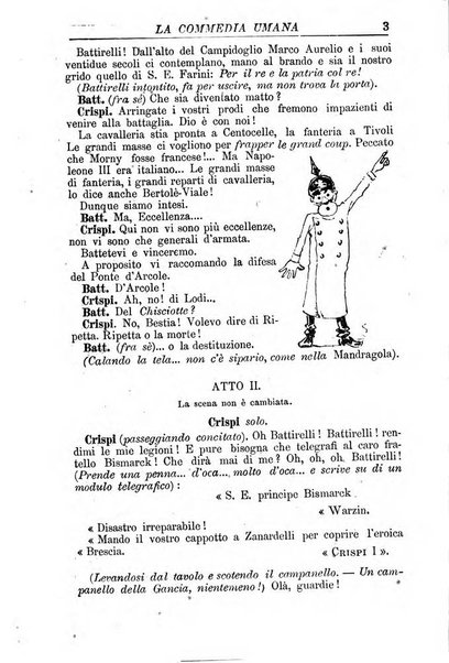 La commedia umana giornale-opuscolo settimanale