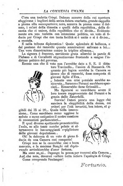 La commedia umana giornale-opuscolo settimanale