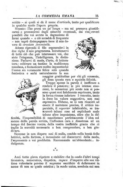 La commedia umana giornale-opuscolo settimanale