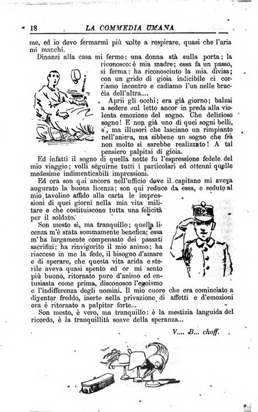 La commedia umana giornale-opuscolo settimanale