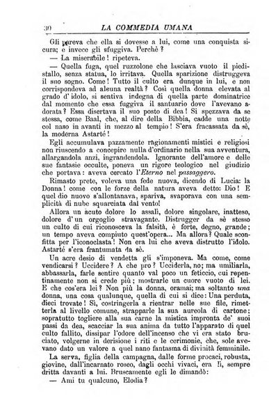 La commedia umana giornale-opuscolo settimanale