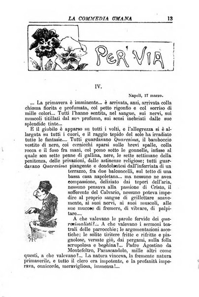 La commedia umana giornale-opuscolo settimanale