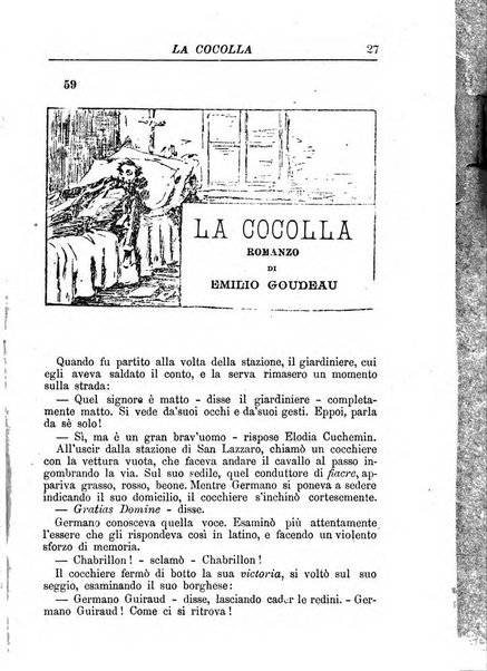 La commedia umana giornale-opuscolo settimanale