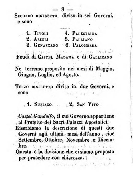 Almanacco romano per l'anno bisestile 1852 arricchito di nozioni geografiche e topografiche dello Stato Pontificio e di utilissimi precetti morali ed igienici