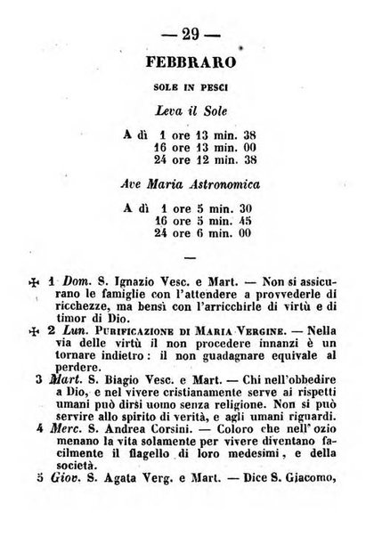 Almanacco romano per l'anno bisestile 1852 arricchito di nozioni geografiche e topografiche dello Stato Pontificio e di utilissimi precetti morali ed igienici