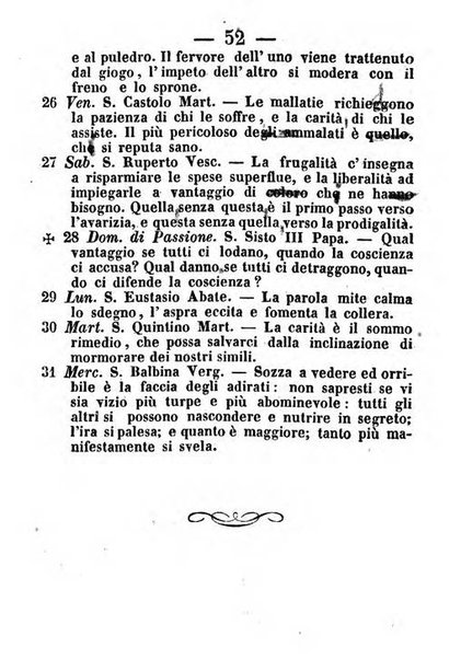 Almanacco romano per l'anno bisestile 1852 arricchito di nozioni geografiche e topografiche dello Stato Pontificio e di utilissimi precetti morali ed igienici