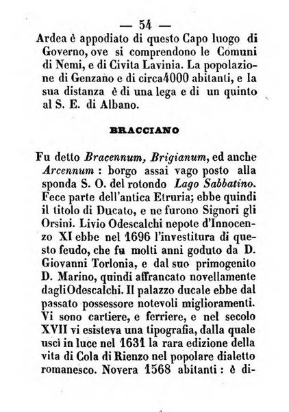 Almanacco romano per l'anno bisestile 1852 arricchito di nozioni geografiche e topografiche dello Stato Pontificio e di utilissimi precetti morali ed igienici