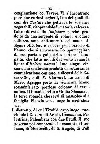 Almanacco romano per l'anno bisestile 1852 arricchito di nozioni geografiche e topografiche dello Stato Pontificio e di utilissimi precetti morali ed igienici