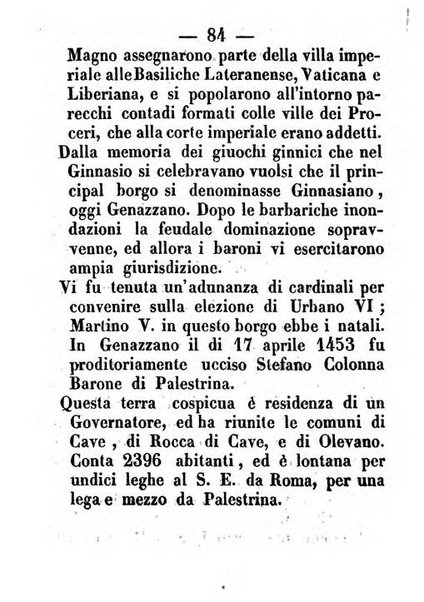 Almanacco romano per l'anno bisestile 1852 arricchito di nozioni geografiche e topografiche dello Stato Pontificio e di utilissimi precetti morali ed igienici