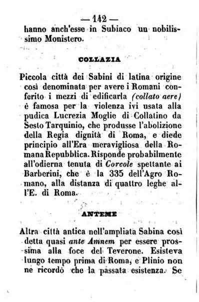 Almanacco romano per l'anno bisestile 1852 arricchito di nozioni geografiche e topografiche dello Stato Pontificio e di utilissimi precetti morali ed igienici