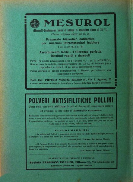 Giornale italiano di dermatologia e sifilologia