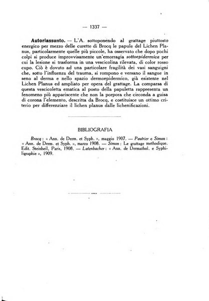 Giornale italiano di dermatologia e sifilologia