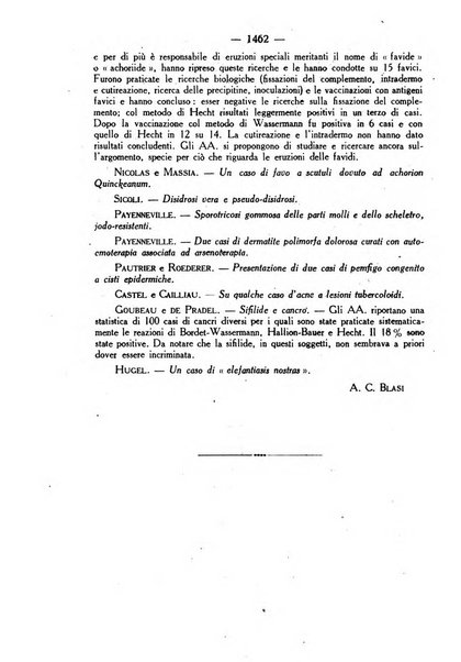 Giornale italiano di dermatologia e sifilologia