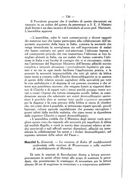 Giornale italiano di dermatologia e sifilologia