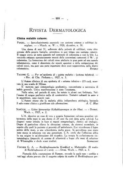 Giornale italiano di dermatologia e sifilologia