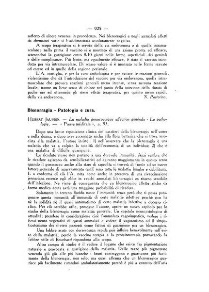 Giornale italiano di dermatologia e sifilologia