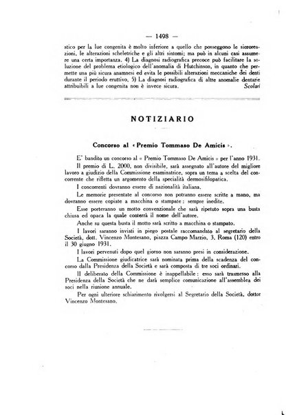 Giornale italiano di dermatologia e sifilologia