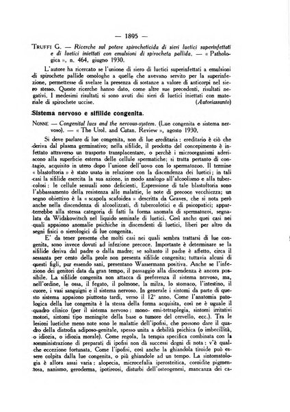 Giornale italiano di dermatologia e sifilologia