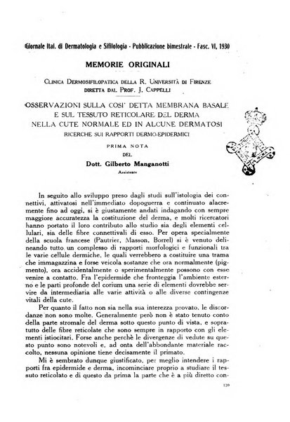 Giornale italiano di dermatologia e sifilologia