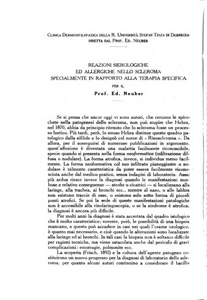 Giornale italiano di dermatologia e sifilologia