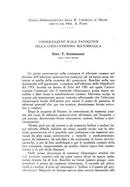 Giornale italiano di dermatologia e sifilologia