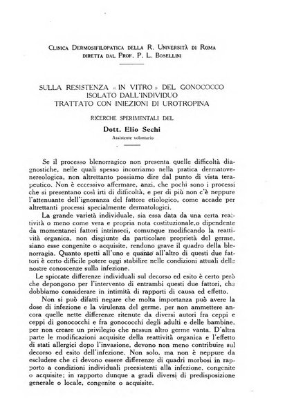 Giornale italiano di dermatologia e sifilologia