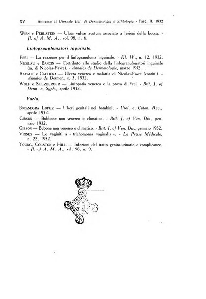 Giornale italiano di dermatologia e sifilologia