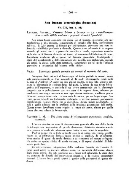 Giornale italiano di dermatologia e sifilologia