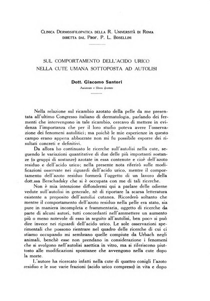 Giornale italiano di dermatologia e sifilologia